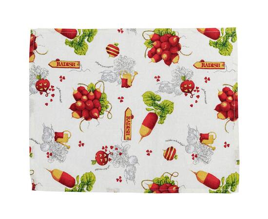 Салфетка 35х45 Radish Прованс (032936), Тип: салфетки, Цвет: бордовый, Форма скатерти: прямоугольная, Размер: 35x45, изображение 2
