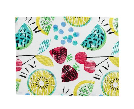 Салфетка 35х45 Red cherries Прованс (032942), Тип: салфетки, Цвет: голубой, Форма скатерти: прямоугольная, Размер: 35x45, изображение 2