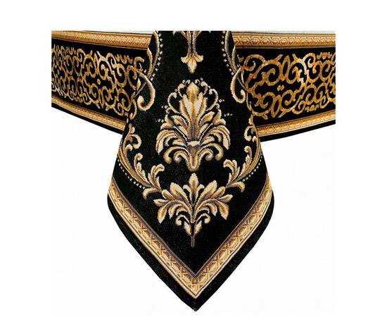 Скатерть 90х100 Baroque Прованс (030157), Тип: скатерти, Цвет: черный, Форма скатерти: квадратная, Размер: 90x100, изображение 3