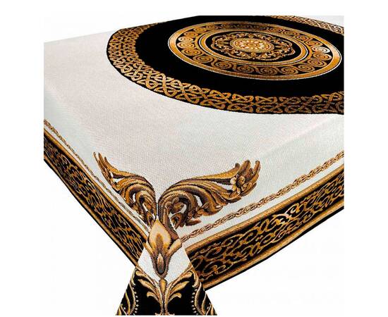 Скатерть 90х100 Baroque Прованс (030157), Тип: скатерти, Цвет: черный, Форма скатерти: квадратная, Размер: 90x100, изображение 4