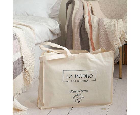 Покрывало La Modno муслиновое 170x240 CHARMING TOUPE BROWN (200338), Цвет: коричневый, Размер: 170x240, изображение 4