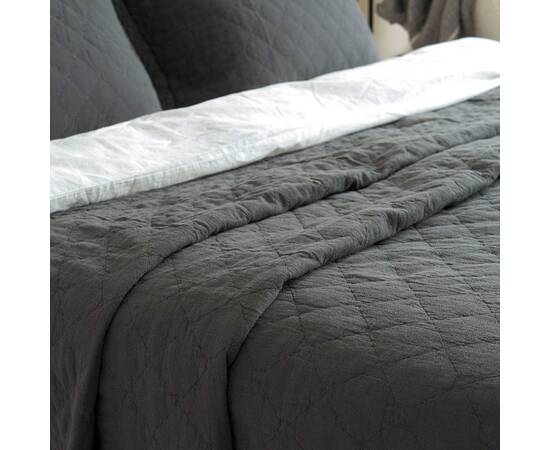 Покрывало La Modno с наволочками HARMONY DARK GREY (200333), Цвет: черный, Размер: 220x240, изображение 2