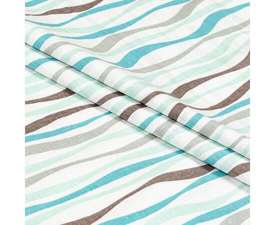 Простынь бязевая Home Line 145Х215 ХВИЛЯ бирюзовая (165389), Цвет: бирюзовый, Тип: простыни, Размер: 145x215, изображение 2