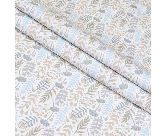 Простынь бязевая Home Line 150х215 ЦВІТІННЯ ТРАВ голубая (176885), Цвет: голубой, Тип: простыни, Размер: 150x215, изображение 2