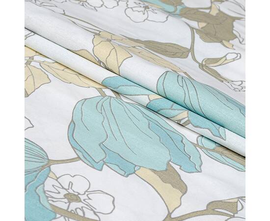 Простынь бязевая Home Line 145х215 ВЕСНЯНИЙ ВЕЧІР голубая (173549), Цвет: голубой, Тип: простыни, Размер: 145x215, изображение 2