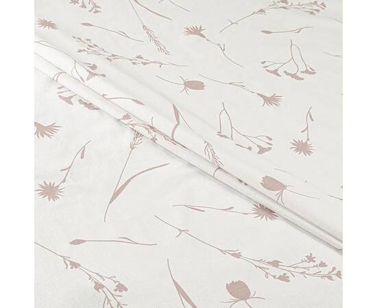 Простынь бязевая Home Line 150х215 ВОЛОШКИ розово-лиловая на белому (178719), Цвет: белый, Тип: простыни, Размер: 150x215, изображение 2