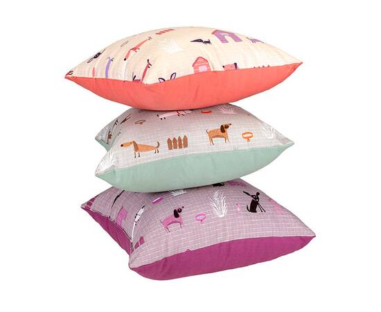 Подушка декоративная Home Line 40Х40 ГАВ-ГАВ песочный (178522), Цвет: бежевый, Размер: 40x40, изображение 2