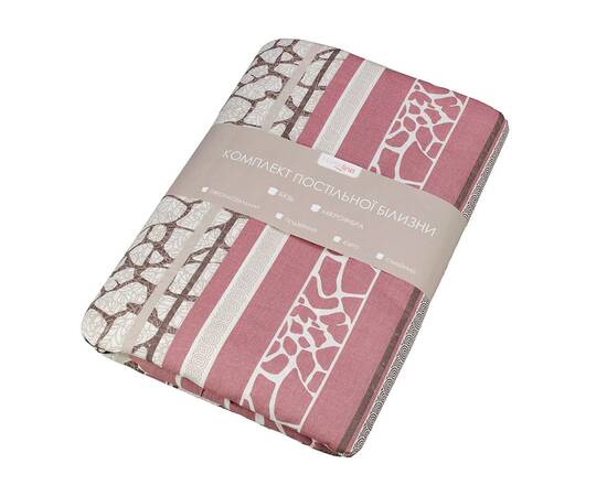 Полуторный комплект Home Line Бязь 145х214 МАРМУР фрезовый (1 нав 50х70) (162827), изображение 2