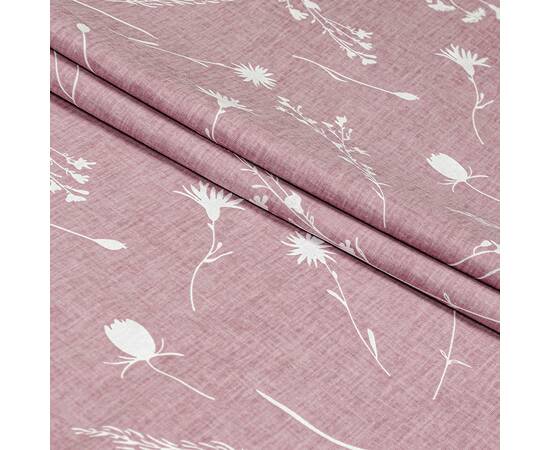 Полуторный комплект Home Line Бязь 145х214 (1 нав 50х70) ВОЛОШКИ лилово-серый (173834), Размер: полуторный 145х210, Основной цвет: фиолетовый, изображение 2