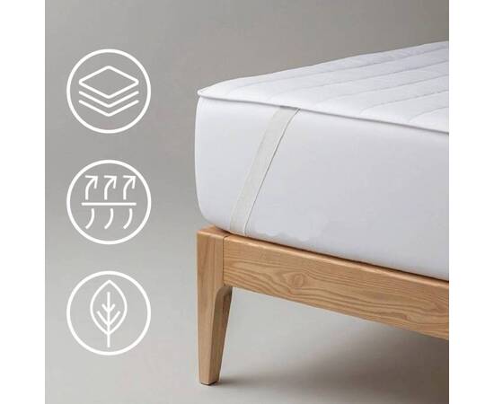 Наматрацник Simple Lite 200х220 на гумках U-tek (SL200220), Розмір: 200x220, Спосіб кріплення: гумки по кутах, зображення 3