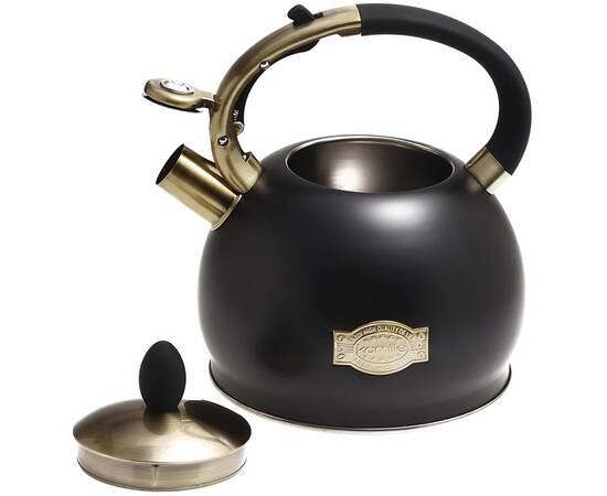 Чайник 2.7л зі свистком Kamille (852), зображення 2