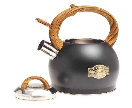 Чайник 2л зі свистком Kamille (851), зображення 2