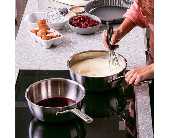 Ковш поварской KitchenAid MSS, 22 см 3,1 л (CC006024-001), Тип: ковш, Объем: 3,1 л, Цвет: серебряный, изображение 2