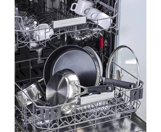 Сковорода KitchenAid CSS, 24 см з керамічним покриттям (CC005701-001), Колір: срібний, Тип: сковорода, Форма: кругла, Діаметр (см): 24, зображення 4