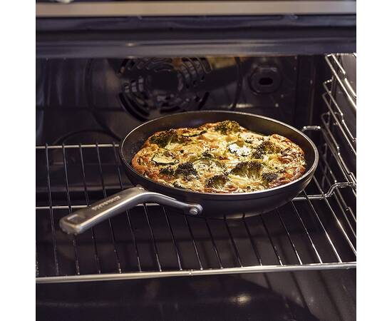 Сковорода KitchenAid FHA, 28 см с керамическим покрытием (CC005694-001), Цвет: черный, Тип: сковорода, Форма: круглая, Диаметр (см): 28, изображение 4