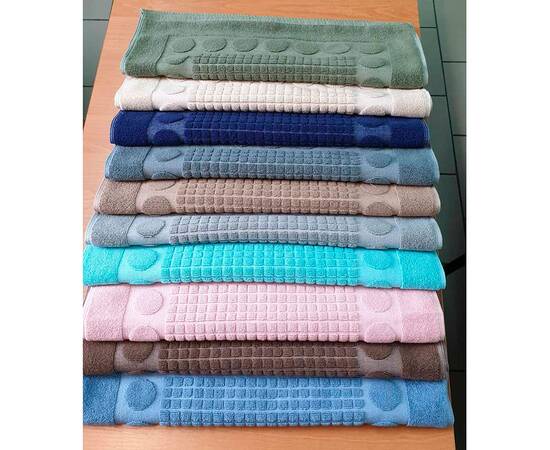 Килимок для ванної 50х70 махровий оливковий Zeron (20010), Колір: оливковий, Розмір: 50x70, зображення 3