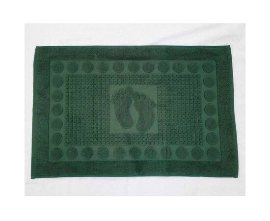 Килимок для ванної 50х70 махровий оливковий Zeron (20010), Колір: оливковий, Розмір: 50x70, зображення 4
