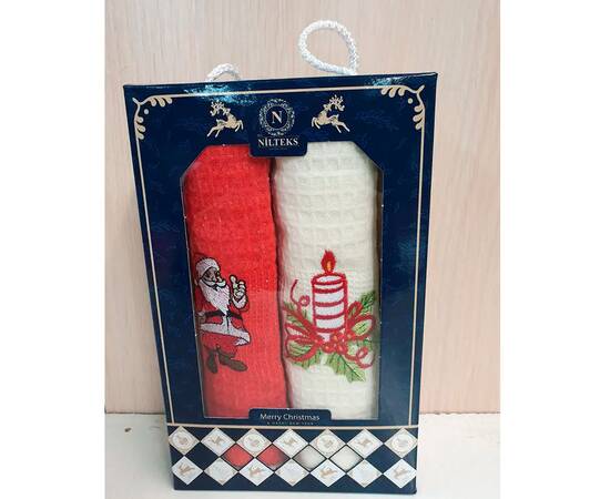 Кухонні вафельні рушники 40x60 2шт. Zeron (19966), зображення 2