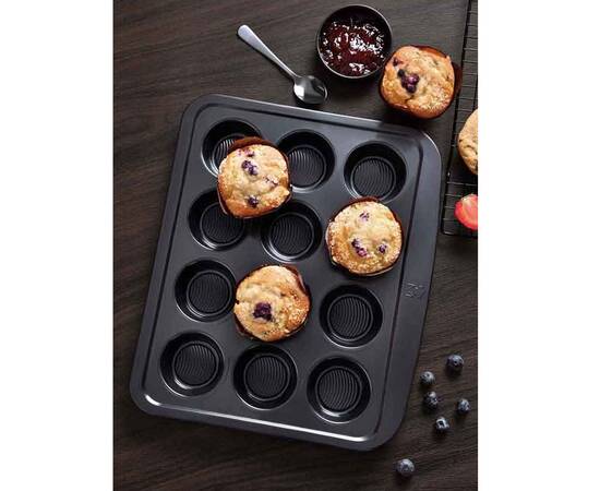 Форма для выпечки маффинов MasterPro Foodies collection, на 12 маффинов (BGMP-7342), изображение 3
