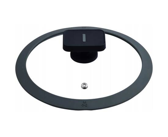 Каструля з кришкою MasterPro Gastro reeco, 7,2 л (BGMP-8108), Тип: каструля, Об'єм: 7,2 л, Колір: чорний, зображення 3