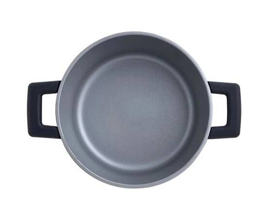 Каструля з кришкою MasterPro Indigo, 28 см 3 л (BGMP-7980), Тип: каструля, Об'єм: 6 л, Колір: чорний, зображення 2