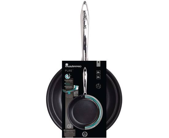 Набір сковорідок MasterPro Pure, 20/24 см 2 шт (BGEU-5506), зображення 4