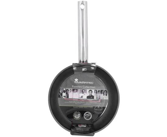 Сковорода MasterPro Foodies collection, 24 см (BGMP-3551), Колір: чорний, Тип: сковорода, Форма: кругла, Діаметр (см): 24, зображення 3