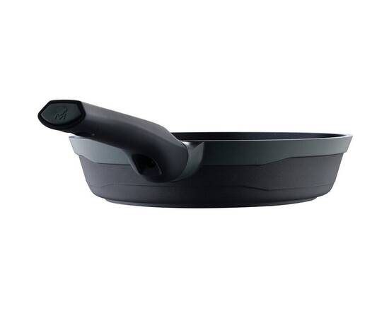 Сковорода MasterPro Gastro reeco, 28 см (BGMP-8102), Колір: чорний, Тип: сковорода, Форма: кругла, Діаметр (см): 28, зображення 3