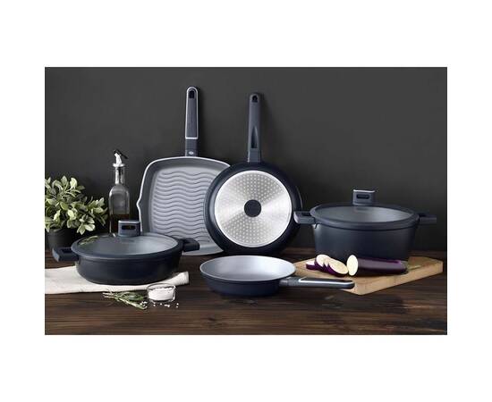 Сотейник MasterPro Indigo, 28 см (BGMP-7981), Цвет: синий, Тип: сотейник, Форма: круглая, Диаметр (см): 28, изображение 4