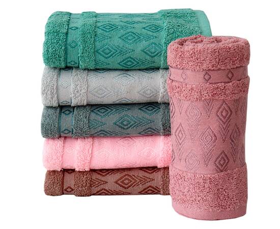Набір рушників IzziHome Rhombus 70х140 6 шт (607683), Колір: набір різних кольорів, Розмір: 70x140, зображення 2