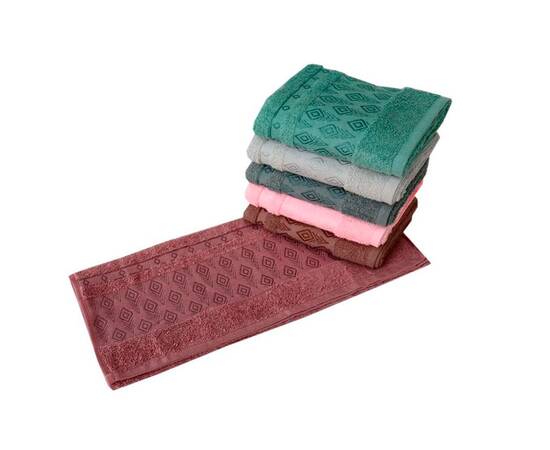 Набір рушників IzziHome Rhombus 70х140 6 шт (607683), Колір: набір різних кольорів, Розмір: 70x140, зображення 3