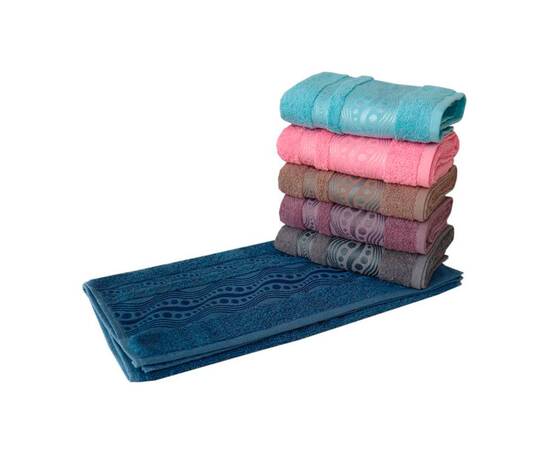 Набір рушників IzziHome Wave 70х140 6 шт (607706), Колір: набір різних кольорів, Розмір: 70x140, зображення 3