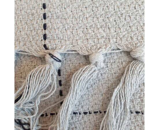 Покрывало вязаное 240х260 с наволочками 50х70 Cri Zeron (19860), Цвет: серый, Размер: 240x260, изображение 5