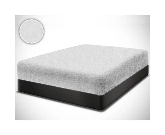 Простирадло махрове на резинці Grey 90X200 Jersey havlu U-tek (PMGRF90200), Колір: сірий, Тип: простирадла на гумці, Розмір: 90x200, зображення 2