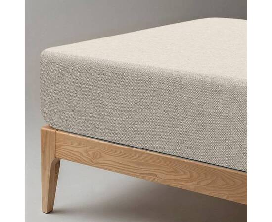 Простынь трикотажная на резинке Beige 180X190 Jersey U-tek (PTBF180190), Цвет: бежевый, Тип: простыни на резинке, Размер: 180x190, изображение 2