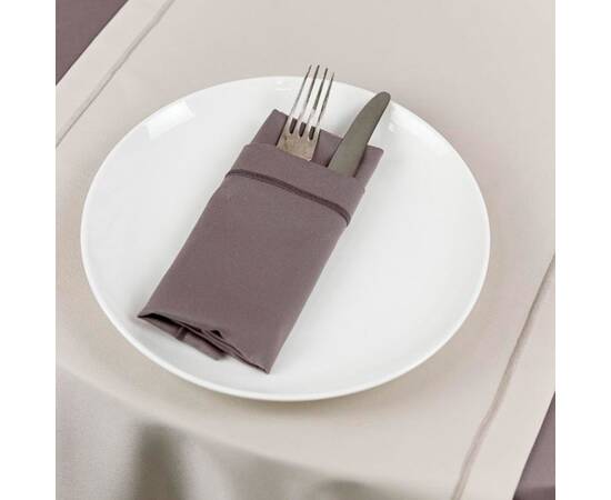 Салфетка 40х40 Kelly капучино Прованс (032894), Тип: салфетки, Цвет: коричневый, Форма скатерти: квадратная, Размер: 40x40, изображение 3