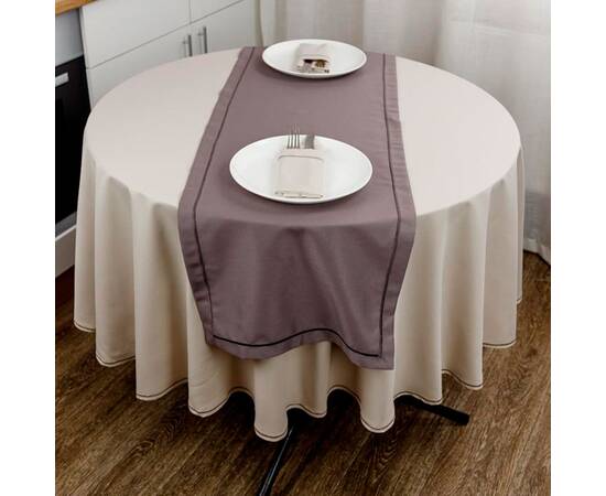 Скатерть круглая D-140 Kelly беж Прованс (033157), Тип: скатерти, Цвет: бежевый, Форма скатерти: круглая, Размер: Ø140, изображение 3