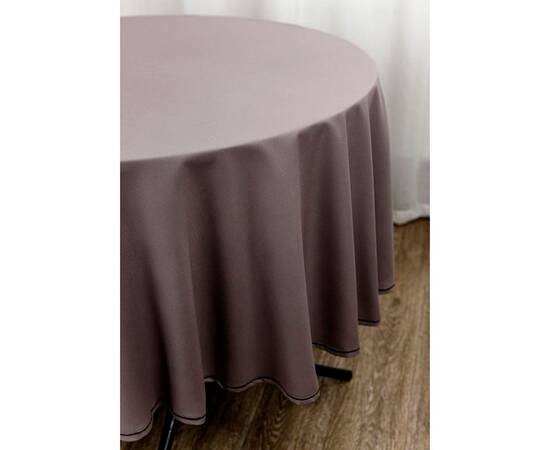 Скатерть круглая D-140 Kelly капучино Прованс (033159), Тип: скатерти, Цвет: коричневый, Форма скатерти: круглая, Размер: Ø140, изображение 2