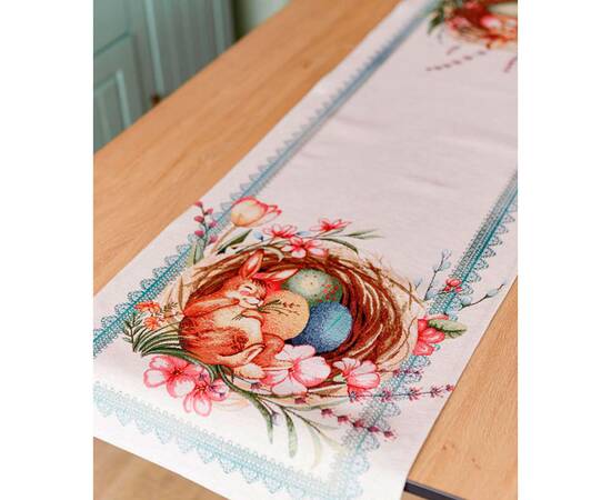 Доріжка 35х100 Злагода Прованс (034169), Тип: доріжки (раннери), Основний колір: коричневий, Форма скатертини: прямокутна, Розмір: 35x100, зображення 3