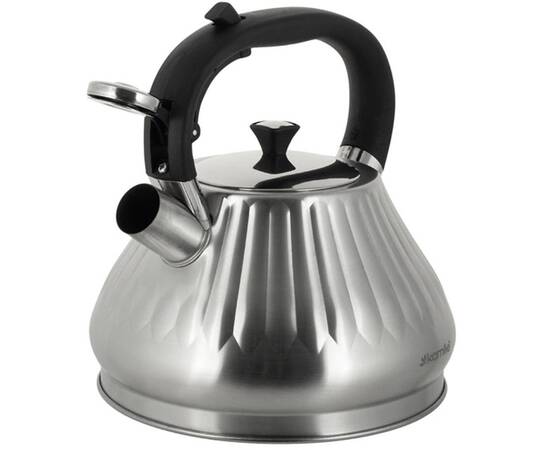 Чайник 3л зі свистком Kamille (859), зображення 2