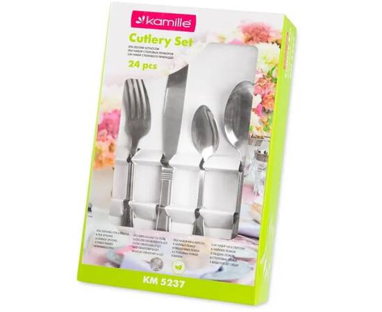 Набір столових приладів 24ін. Kamille (5237R), зображення 2