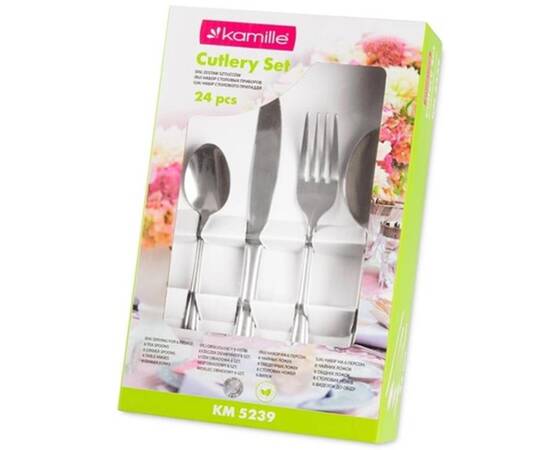 Набор столовых приборов 24пр. Kamille (5239), изображение 2