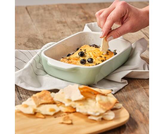 Форма для випічки з кришкою KitchenAid керамогранітна, 6,5х15,5х26 см 0,9 л, фісташковий колір (CC007424-001), зображення 3