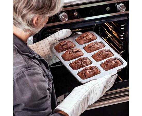 Форма для випікання кексів KitchenAid, на 8 шт, прямокутної форми (CC006068-001), зображення 4