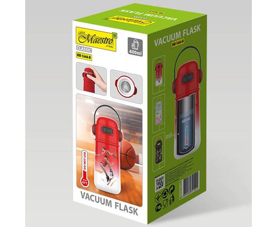 Термокружка Basketball 0,4 л Maestro (MR1644-B), изображение 3