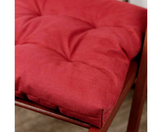 Подушка на стул 40х40 FIESTA Бордо Прованс (033512), Цвет: бордовый, Размер: 40x40, изображение 3