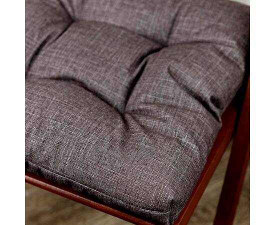 Подушка на стілець 40х40 FIESTA Графіт (Мокко) Прованс (33522), Колір: графітовий, Розмір: 40x40, зображення 3