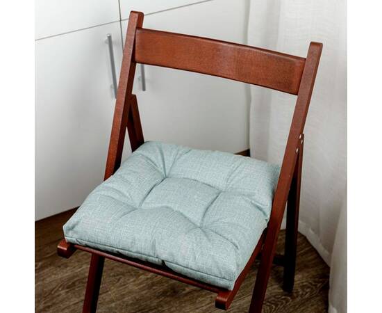 Подушка на стілець 40х40 FIESTA Ментолова Прованс (33518), Колір: зелений, Розмір: 40x40, зображення 2