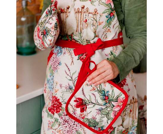 Прихватка 20х20 Гуси Прованс (034323), изображение 3