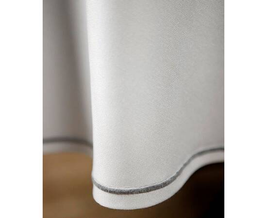 Скатерть круглая D-180 Kelly серая Прованс (033161), Тип: скатерти, Цвет: серый, Форма скатерти: круглая, Размер: Ø180, изображение 4